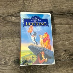 Walt Disney Masterpiece Collection, The Lion King VHS Movie! Very Rare!